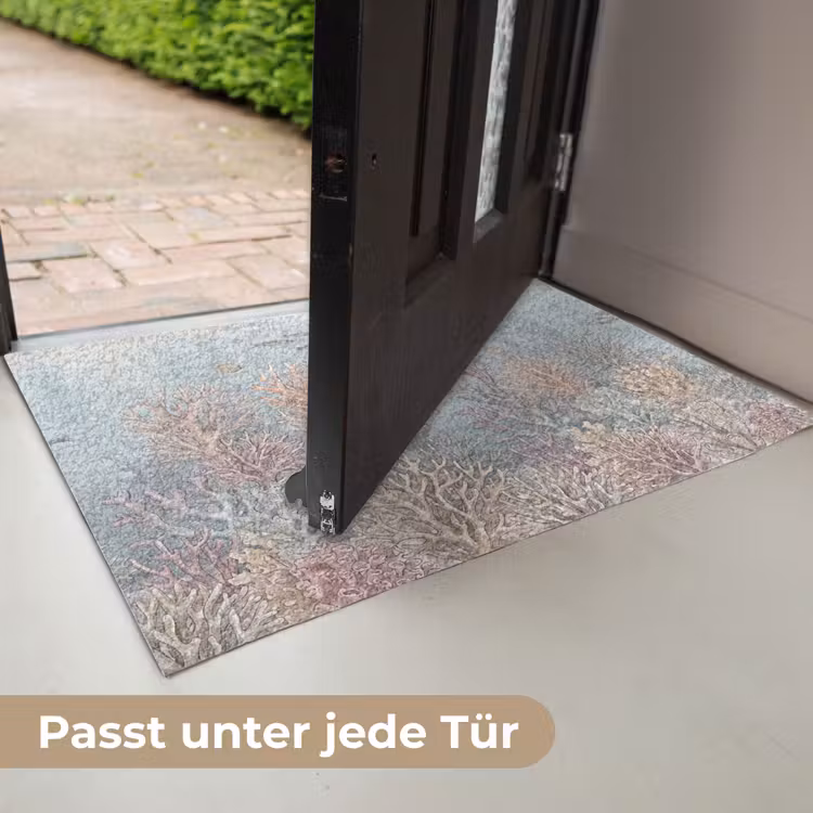 Vis - Koraal - Oceaan - Illustratie - Onderwater Deurmat klein -USP_DE