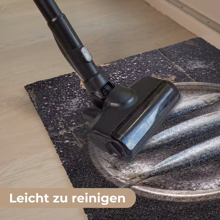 Fußmatte - Fisch – Salz – Essen - Vis - Zout - Eten Deurmat klein
