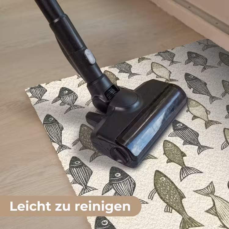 Vissen - Klassiek - Groen Deurmat klein 898 -reinigen_DE