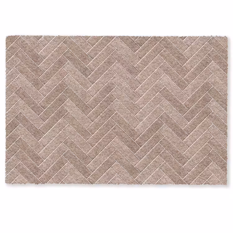 Visgraat - Wandtegel - Oudroze - Terracotta Deurmat klein 898 -zkaufland3d