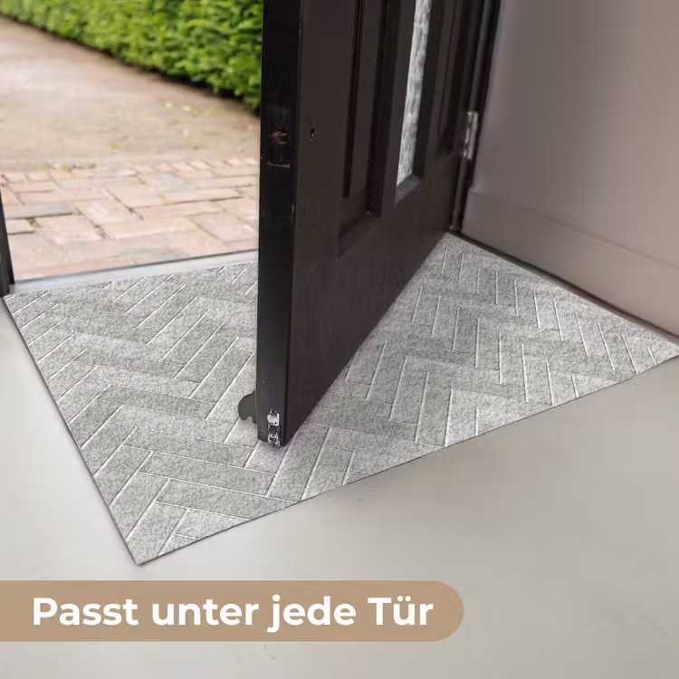 Visgraat - Wandtegel - Grijs Deurmat klein 898 -USP_DE