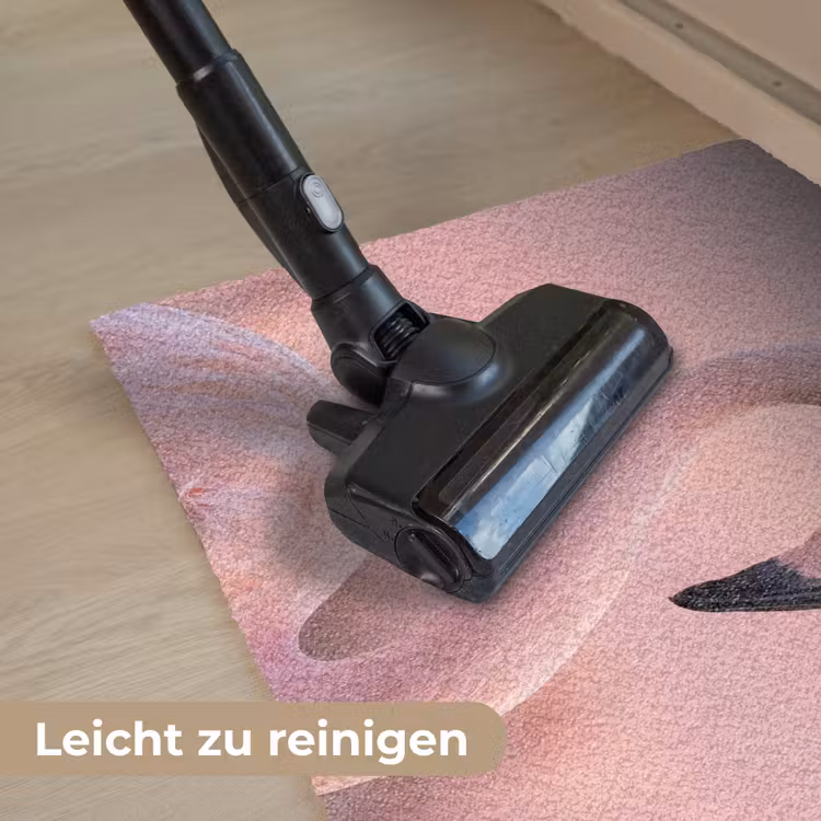 Flamingo - Portret - Roze Deurmat klein -reinigen_DE