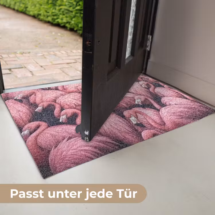 Flamingo - Roze - Dieren Deurmat klein -USP_DE