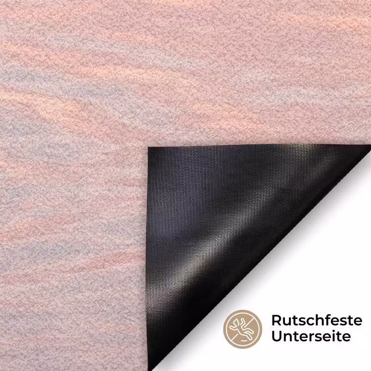 Flamingo - Water - Roze Deurmat klein -antislip_DE