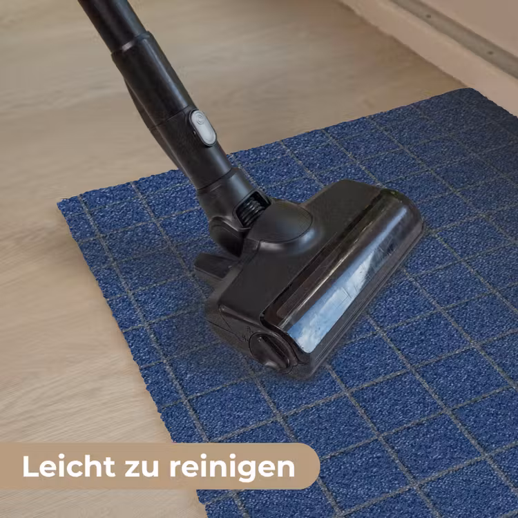 Tegel - Patroon - Blauw Deurmat klein 898 -reinigen_DE