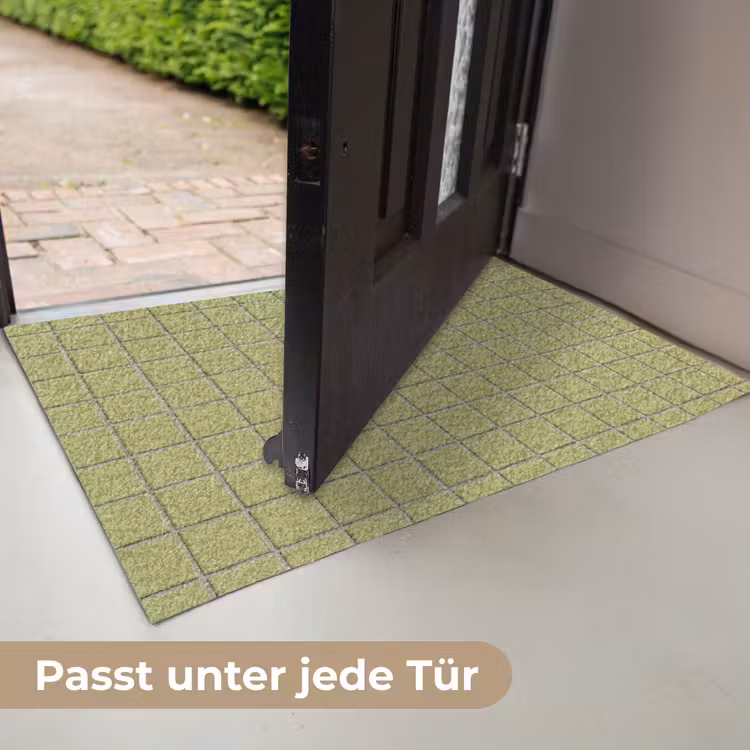 Tegel - Patroon - Olijfgroen Deurmat klein 898 -USP_DE