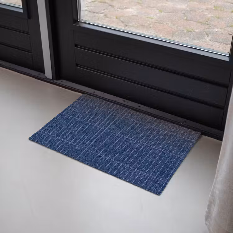 Tegels - Langwerpig - Blauw Deurmat klein 898 -sfeer2
