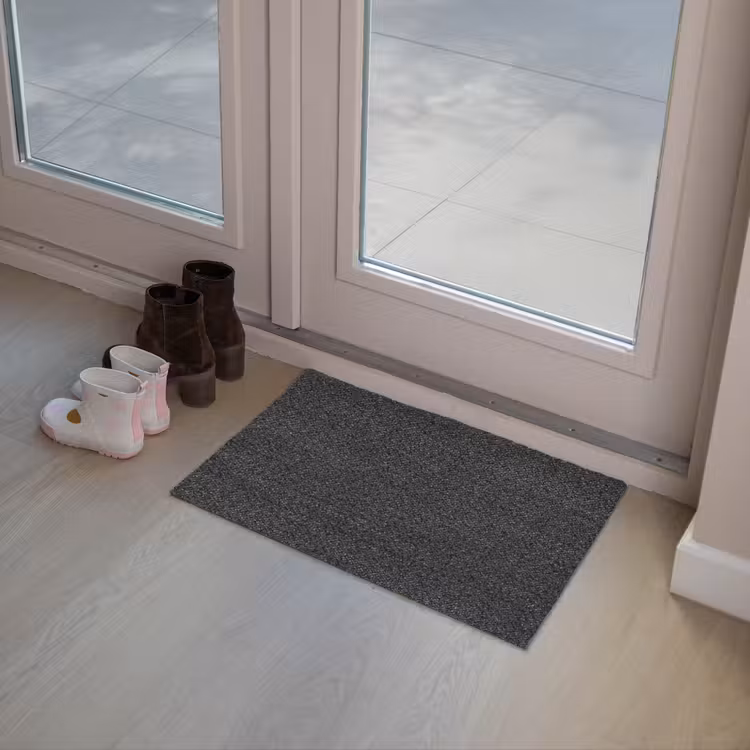 Tegels - Patroon - Mat - Zwart Deurmat klein 898 -sfeer3