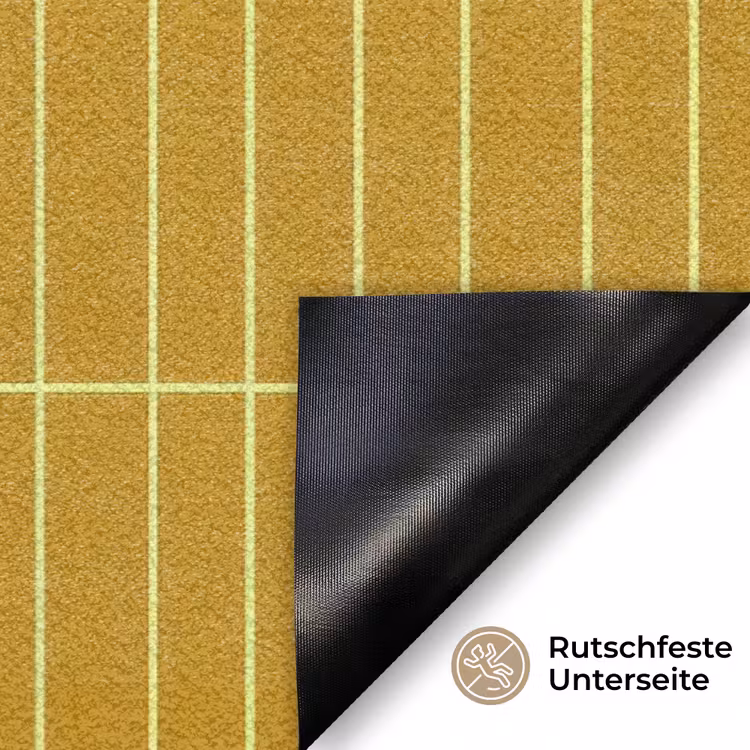 Tegels - Verticaal - Mosterdgeel Deurmat klein 898 -antislip_DE