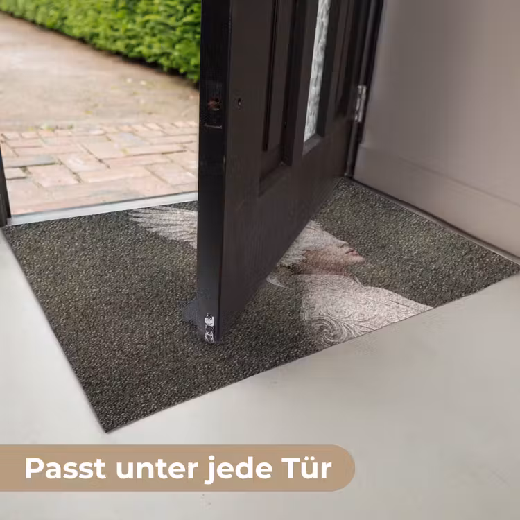 Vleugels - Vrouw - Wit Deurmat klein -USP_DE