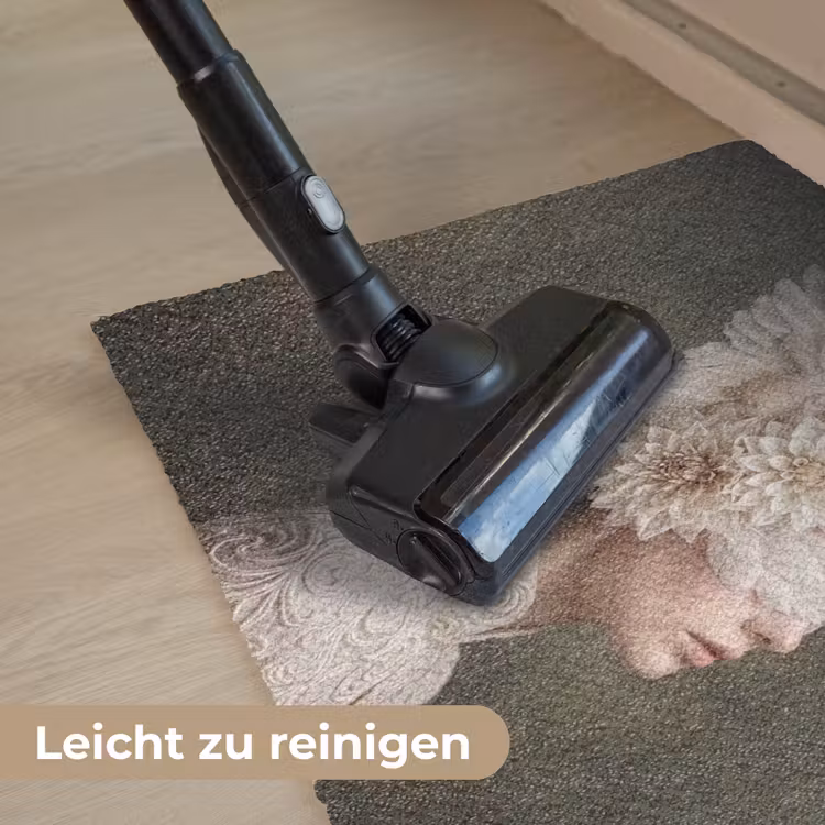 Vleugels - Vrouw - Wit Deurmat klein -reinigen_DE