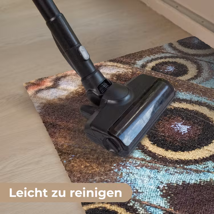 Vleugels - Vlinder - Blauw Deurmat klein -reinigen_DE
