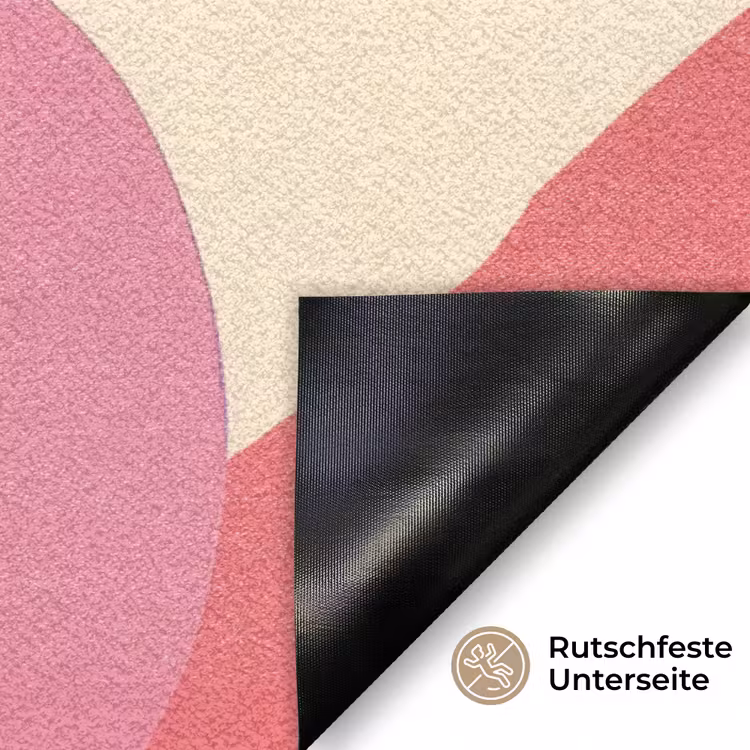 Vormen - Abstract - Kleurrijk Deurmat klein -antislip_DE