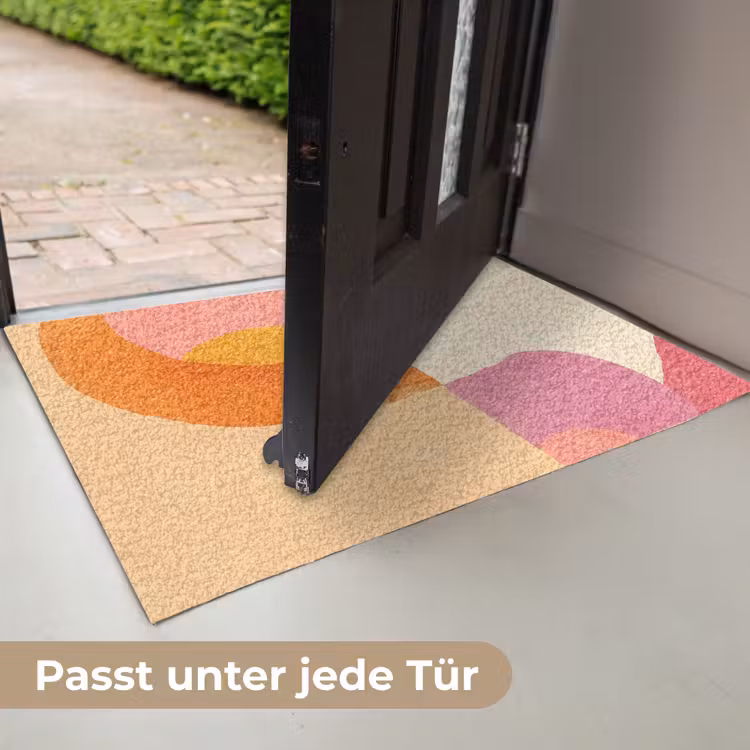 Vormen - Abstract - Kleurrijk Deurmat klein -USP_DE