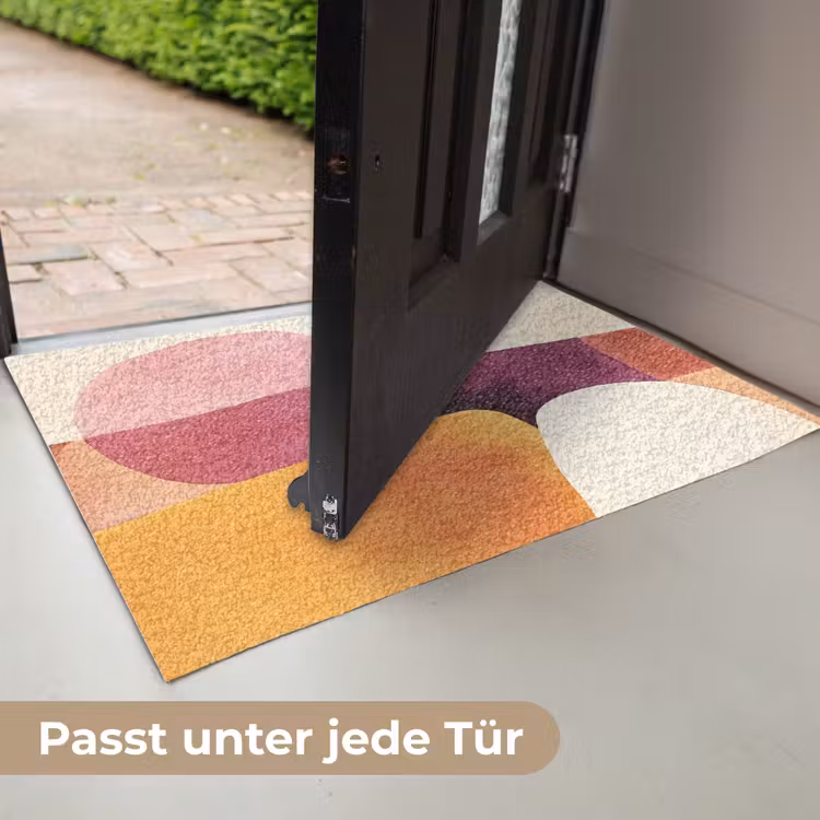 Vormen - Abstract - Kleurrijk Deurmat klein -USP_DE
