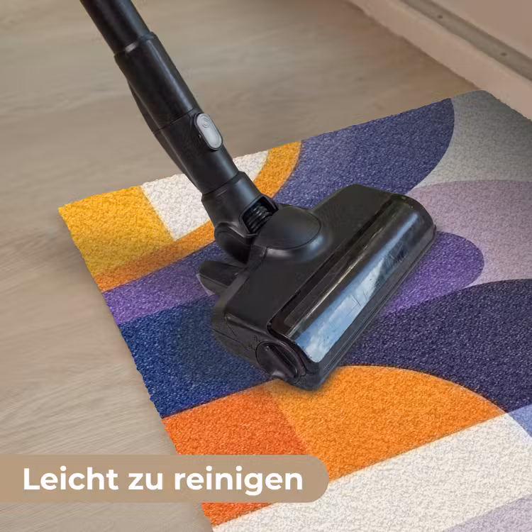 Vormen - Abstract - Grafisch - Oranje Deurmat klein -reinigen_DE