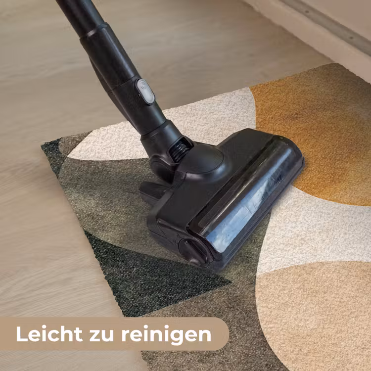 Vormen - Okergeel - Abstract Deurmat klein -reinigen_DE