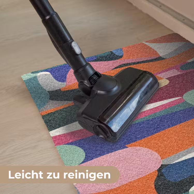 Vormen - Ritmisch - Kleuren - Abstract Deurmat klein -reinigen_DE