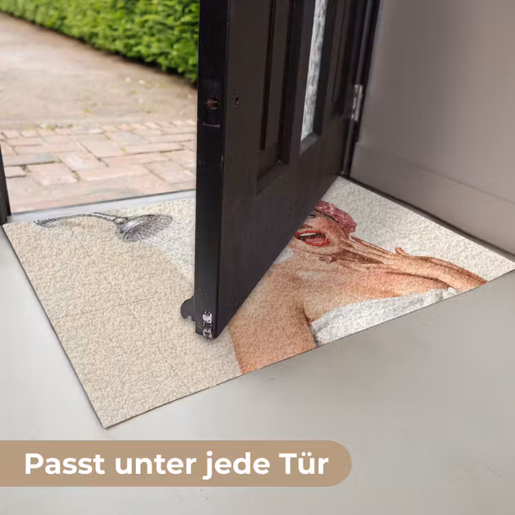 Vrouw - Douche - Roze Deurmat klein -USP_DE