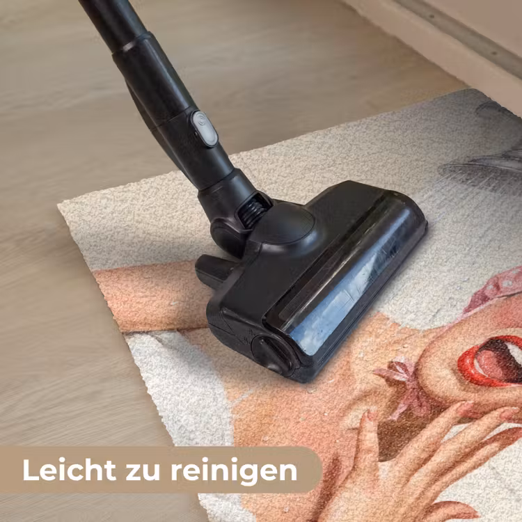 Vrouw - Douche - Roze Deurmat klein -reinigen_DE