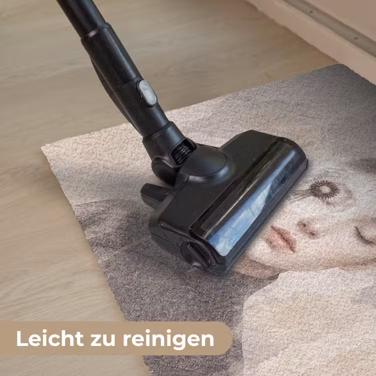Vrouw - Sereen - Grijs Deurmat klein -reinigen_DE