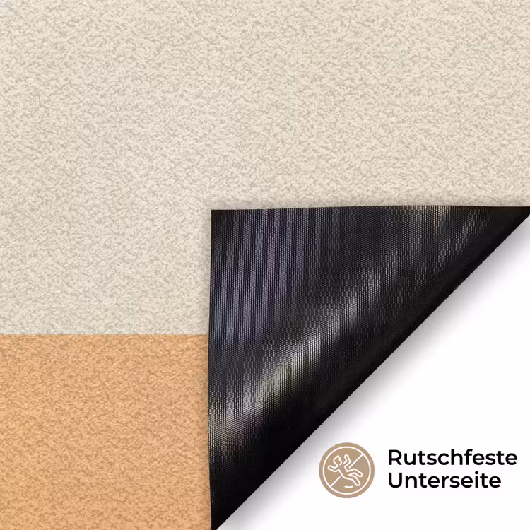 Vrouw - Minimalistisch - Bloem Deurmat klein -antislip_DE