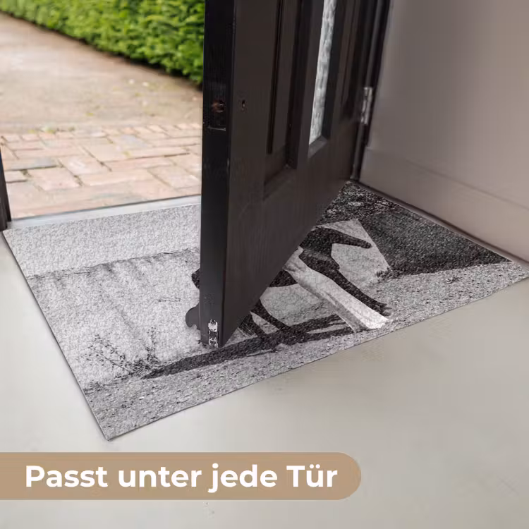 Vrouw - Paard - Artistiek Deurmat klein -USP_DE