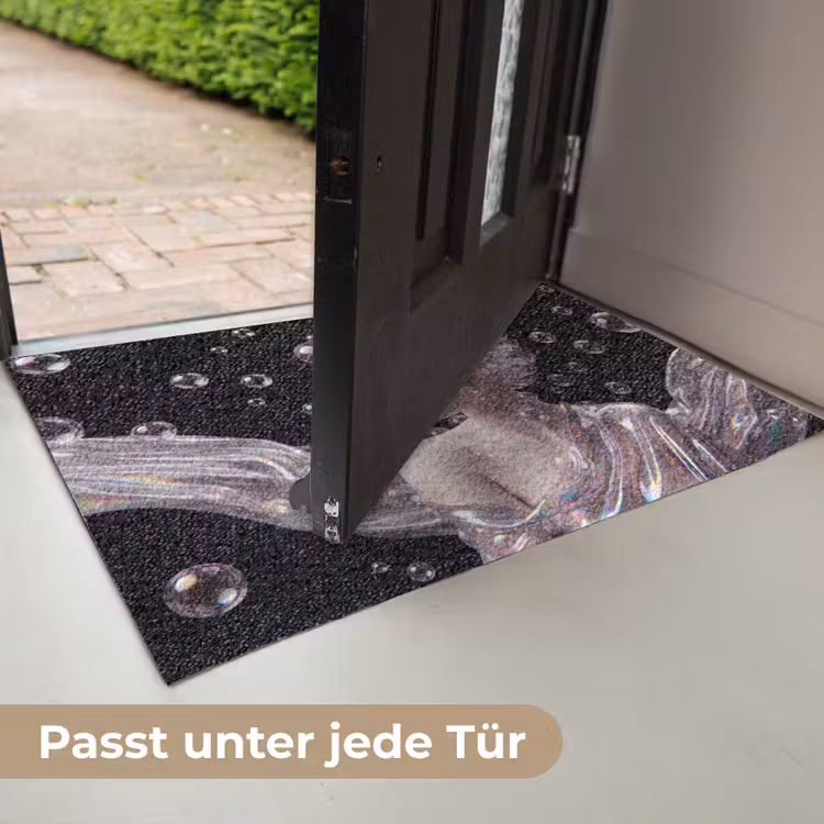 Vrouw - Bellen - Abstract - Kleurrijk Deurmat klein -USP_DE