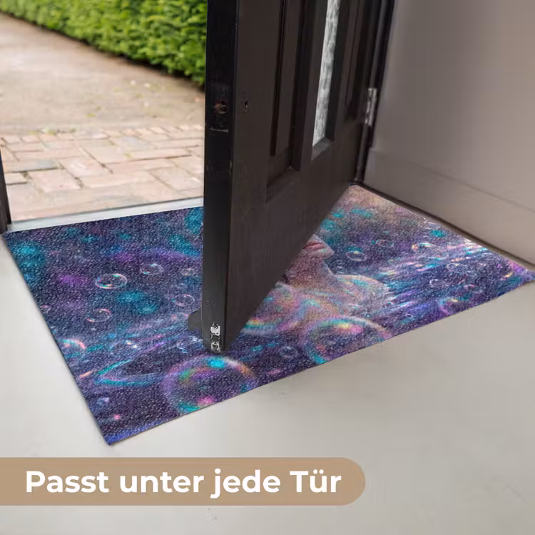 Vrouw - Water - Portret - Kleurrijk - Modern Deurmat klein -USP_DE