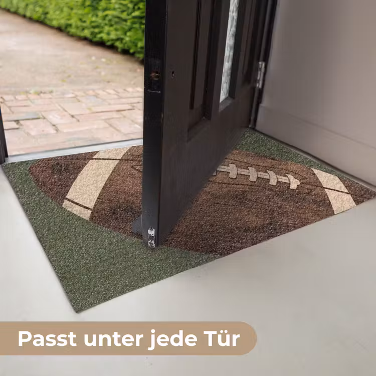 Football - Hout - Sport - Groen Deurmat klein -USP_DE