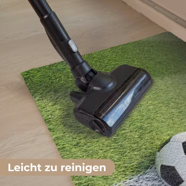 Voetbal - Grasveld - Sport - Groen Deurmat klein -reinigen_DE