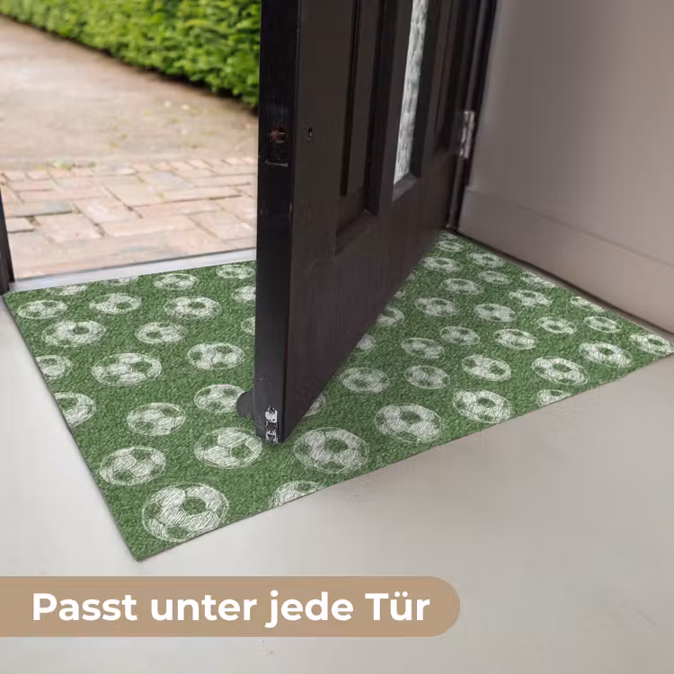 Voetbal - Sport - Groen Deurmat klein 898 -USP_DE