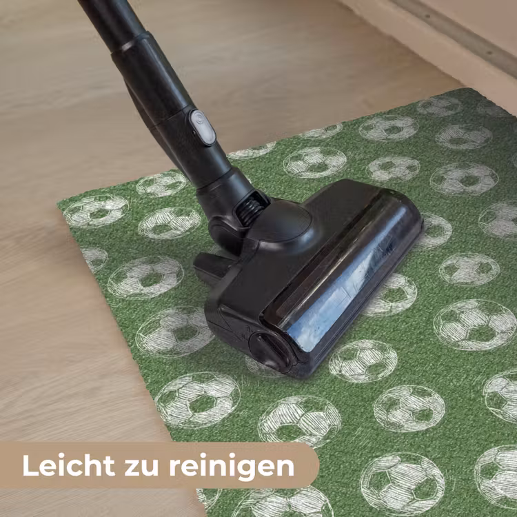 Voetbal - Sport - Groen Deurmat klein 898 -reinigen_DE