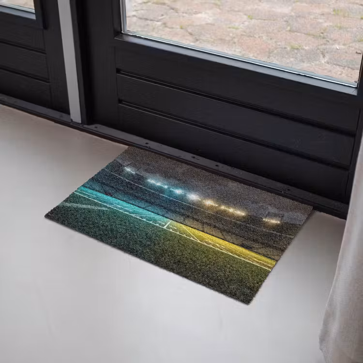 Voetbal - Stadion - Nacht - Modern Deurmat klein -sfeer2