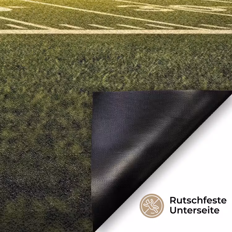 Voetbal - Stadion - Nacht - Modern Deurmat klein -antislip_DE