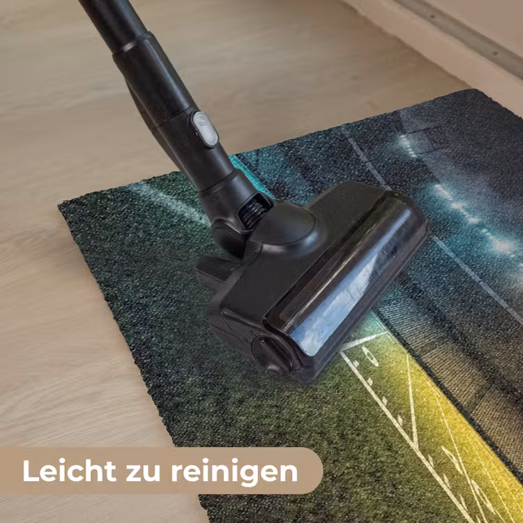 Voetbal - Stadion - Nacht - Modern Deurmat klein -reinigen_DE