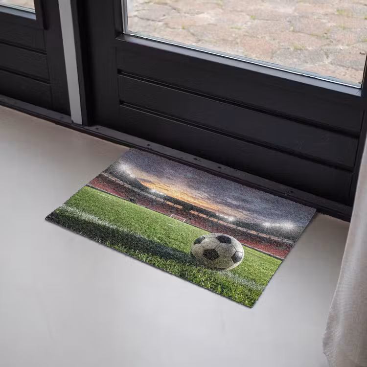Voetbal - Stadion - Sport - Groen Deurmat klein -sfeer2