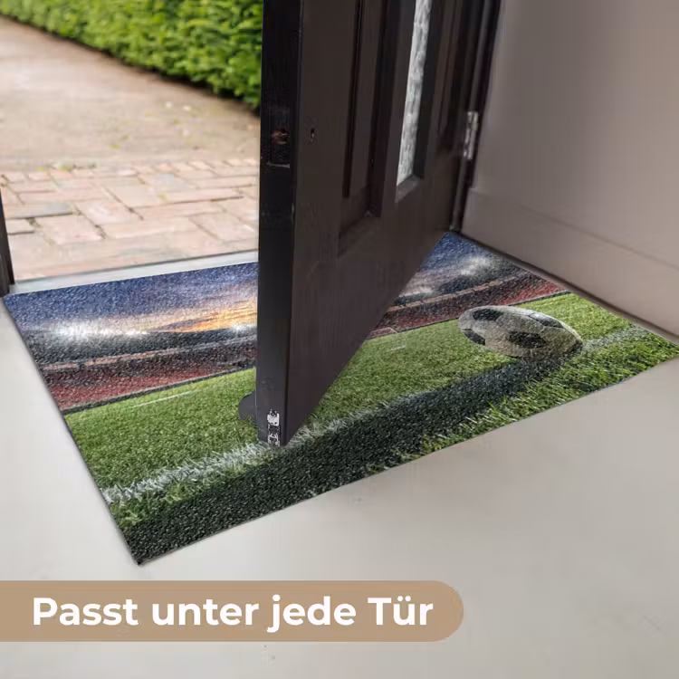 Voetbal - Stadion - Sport - Groen Deurmat klein -USP_DE