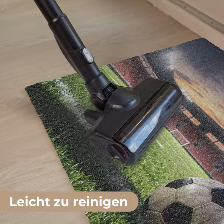 Voetbal - Stadion - Sport - Groen Deurmat klein -reinigen_DE