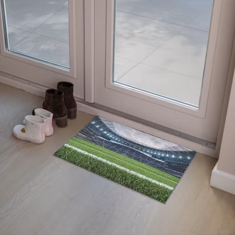 Voetbal - Stadion - Sport - Groen Deurmat klein -sfeer3
