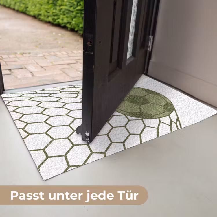 Voetbal - Goal - Sport - Groen Deurmat klein -USP_DE