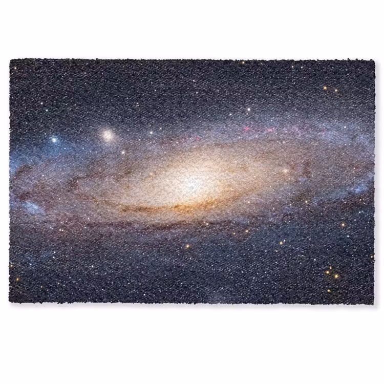 Fußmatte - Galaxie – Weltraum – Kosmos - Sterrenstelsel - Ruimte - Kosmos Deurmat klein