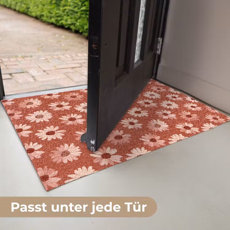 Madelief - Retro - Terracotta Deurmat klein 898 -USP_DE