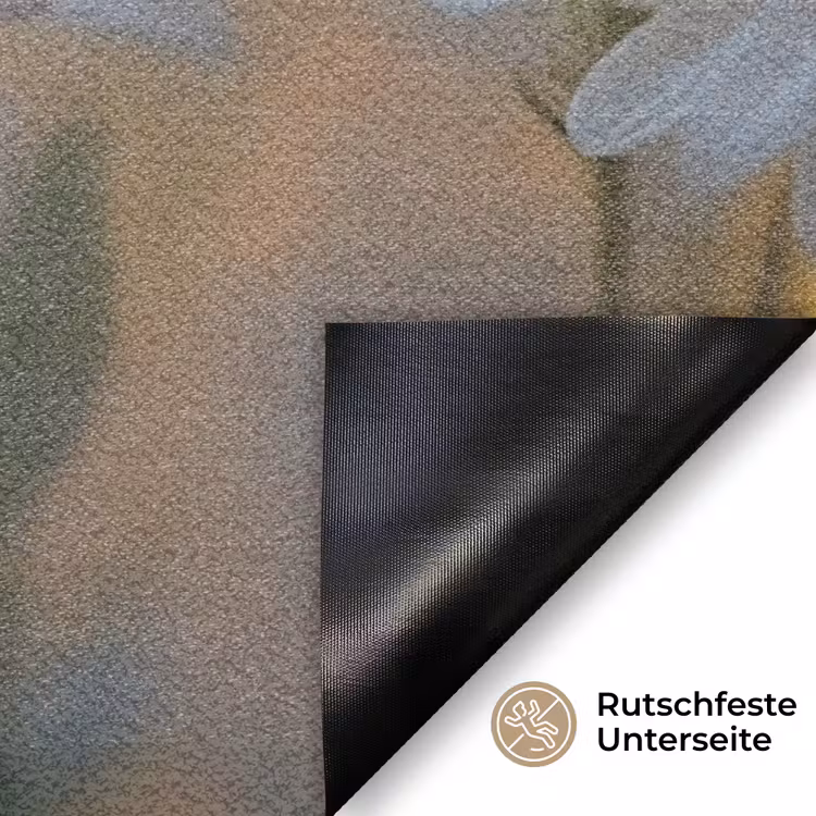 Madeliefjes - Wit - Zonlicht Deurmat klein -antislip_DE