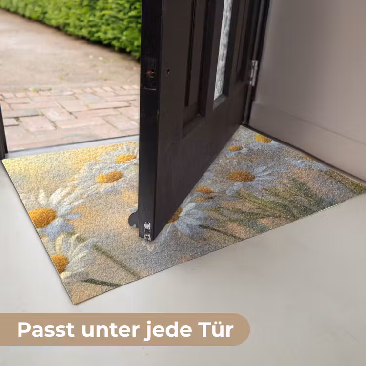 Madeliefjes - Wit - Zonlicht Deurmat klein -USP_DE