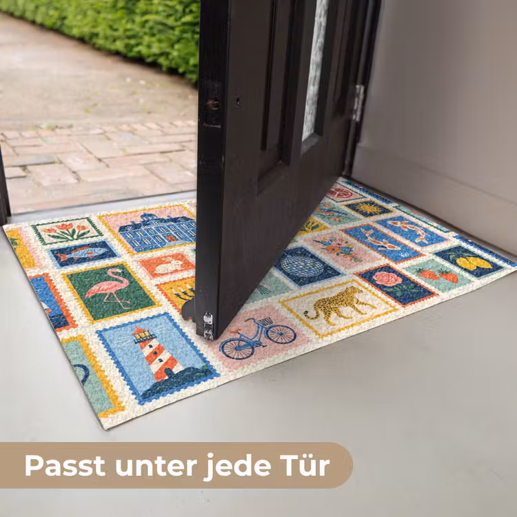 Gebouw - Koepel - Architectuur - Klassiek - Grijs Deurmat klein -USP_DE