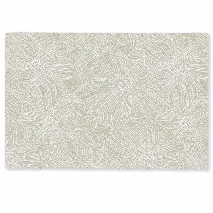 Sereen - Bloemen - Groen Deurmat klein 898 -zkaufland3d