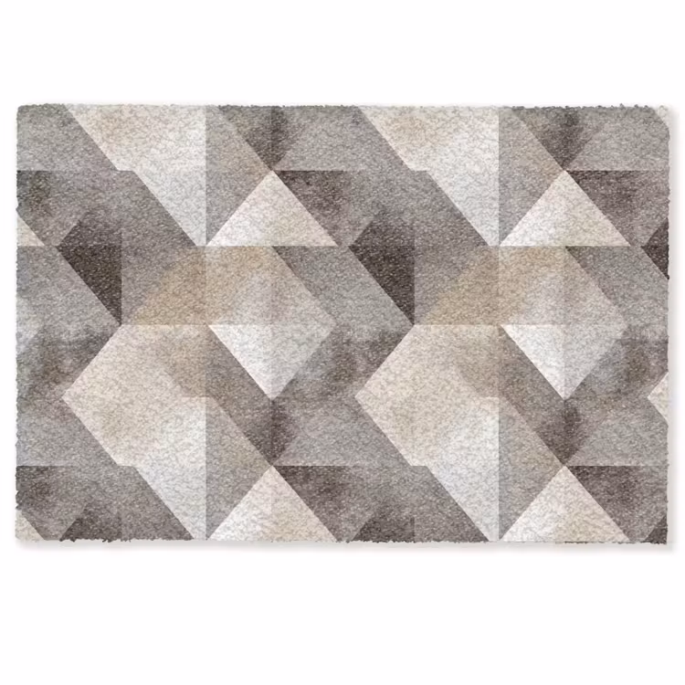 Geometrisch - Motief - Aardetinten Deurmat klein 898 -zkaufland3d
