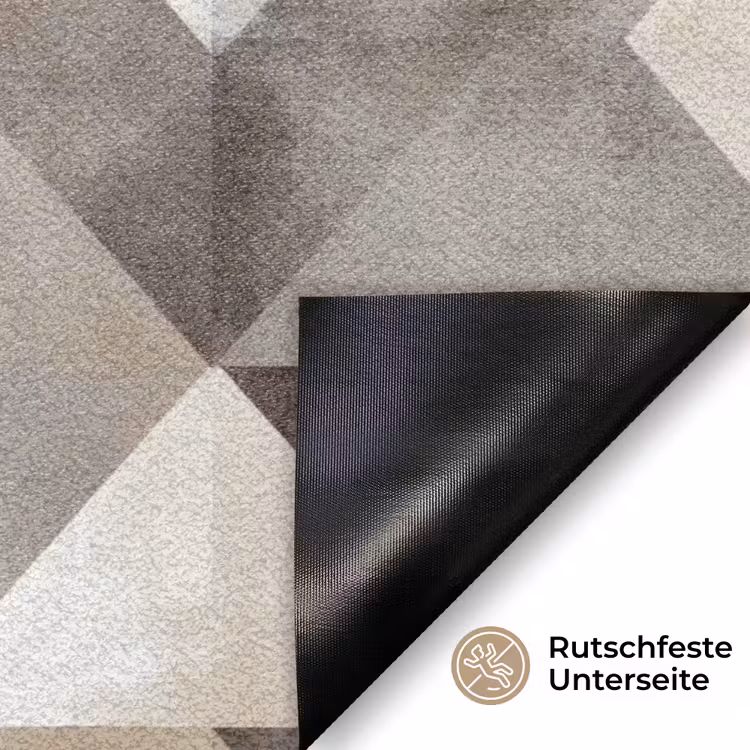 Geometrisch - Motief - Aardetinten Deurmat klein 898 -antislip_DE