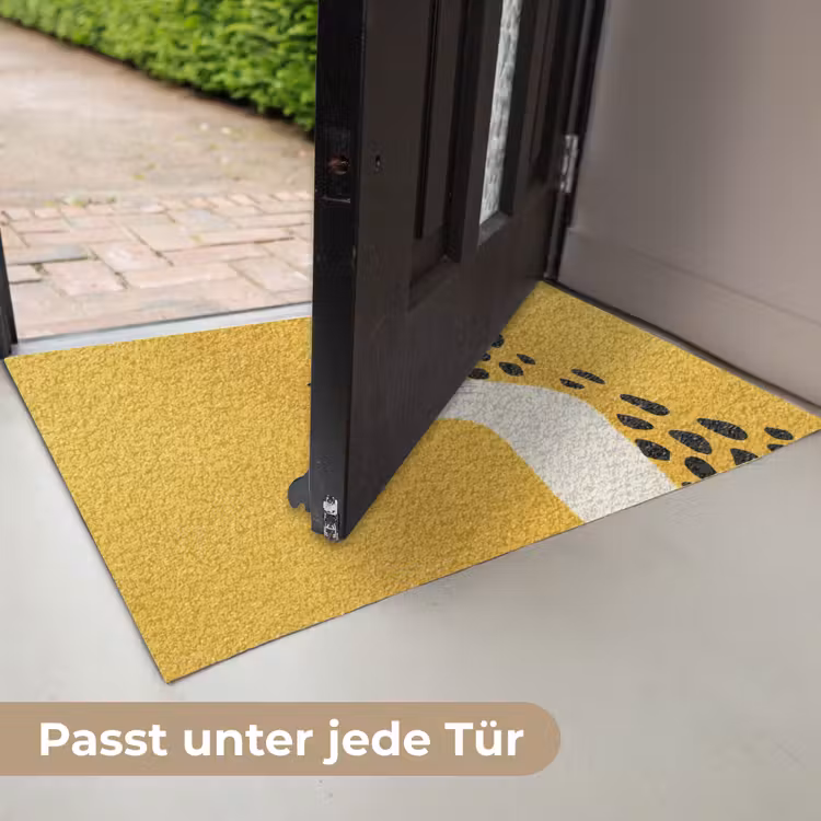 Cheetah - Illustratie - Geel Deurmat klein -USP_DE